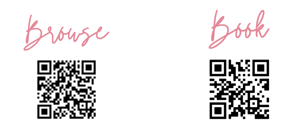 Browse and Book QR Codes for Haute Memberships
