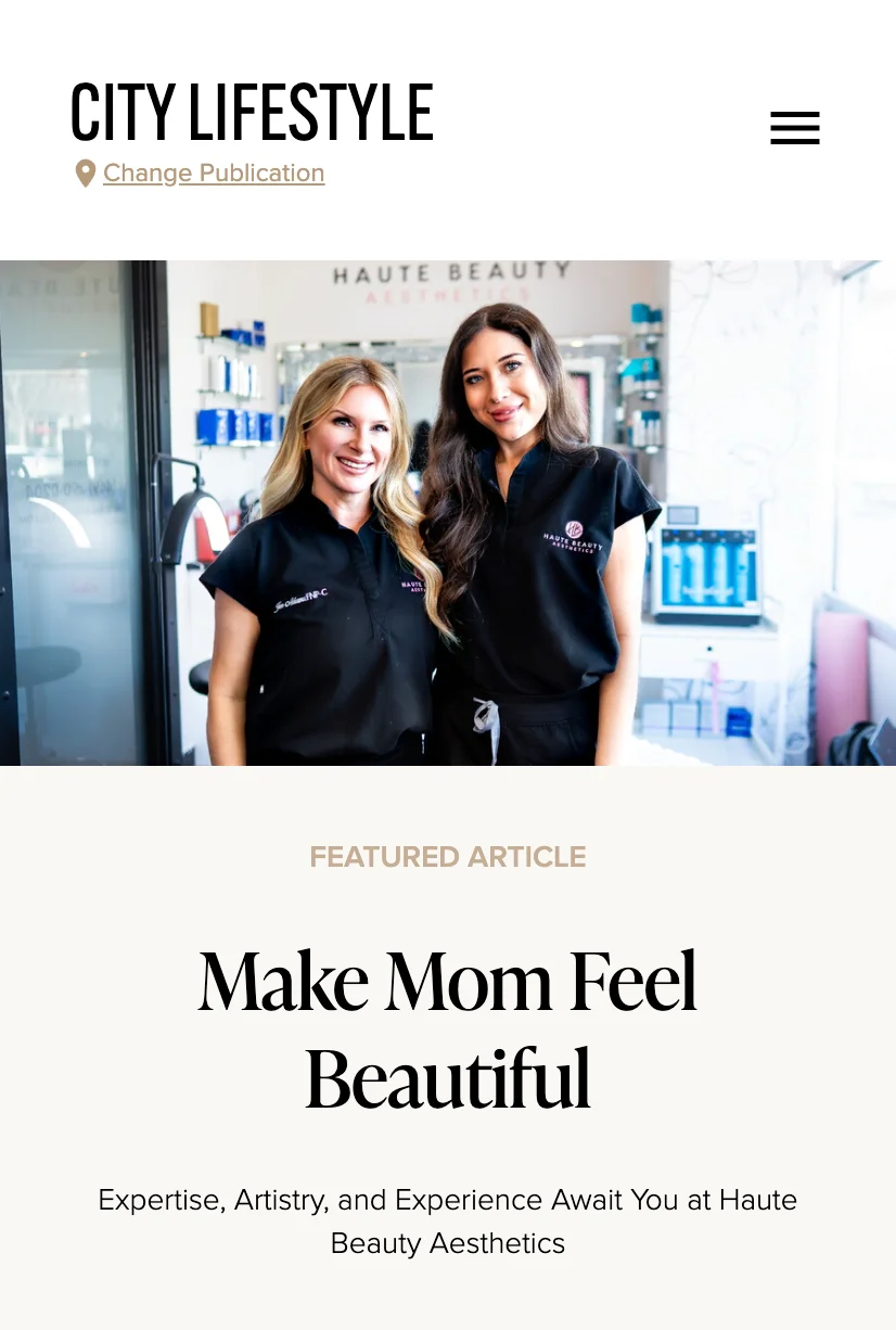 Make Mom Feel Beautiful
